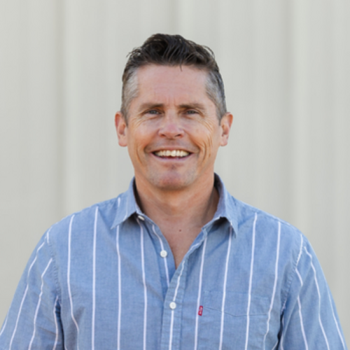Portrait photo of Vacaville Christian School board member Chris Gray.
