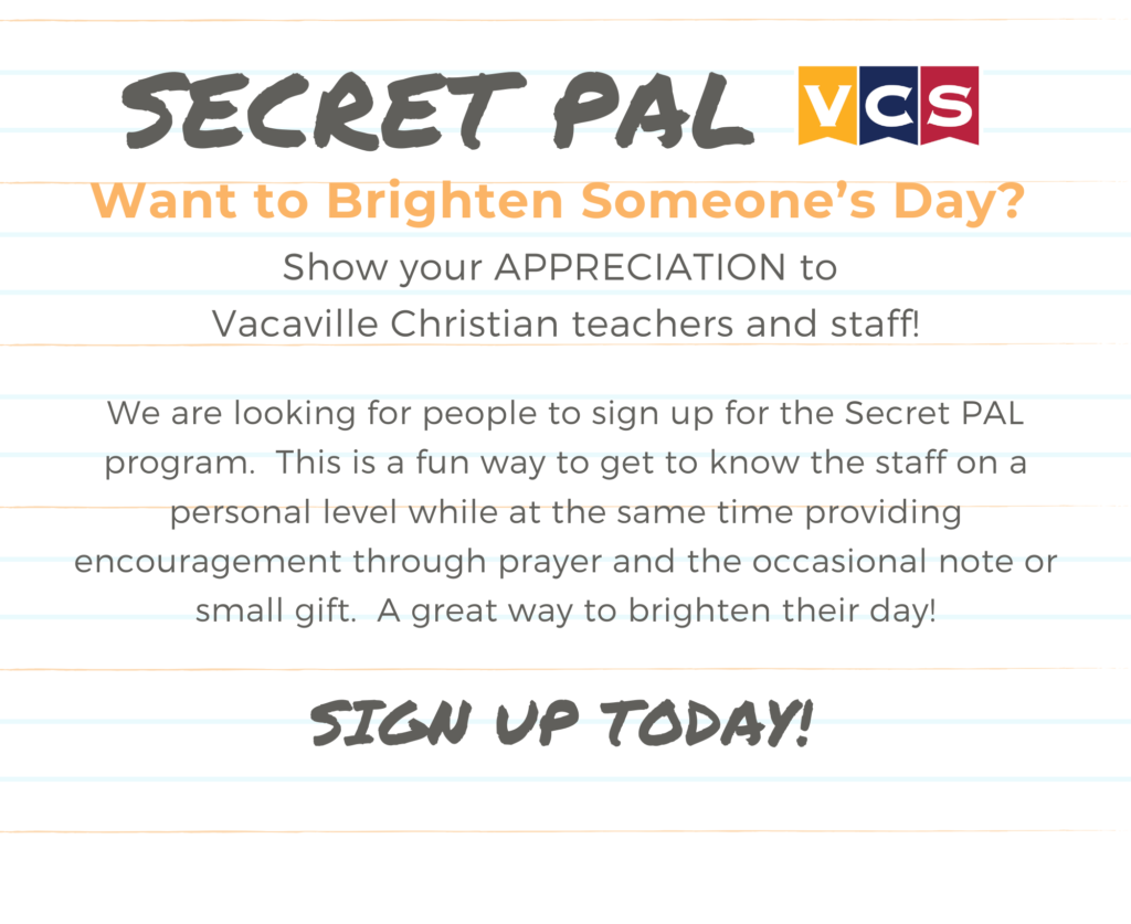 Secret Pal Ad