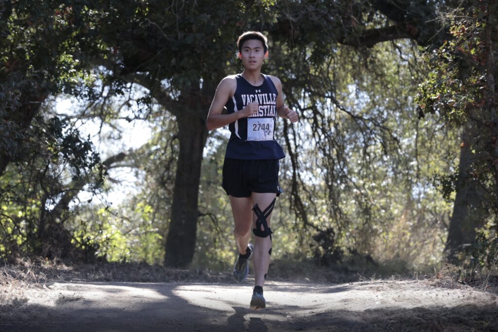 Eason Kwok, International Student. Senior cross country season
