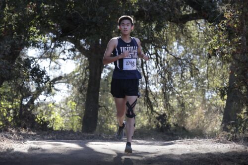 Eason Kwok, International Student. Senior cross country season